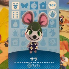 どうぶつの森 amiiboカード サラ