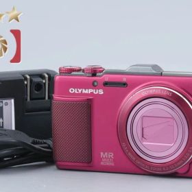 【中古】OLYMPUS オリンパス STYLUS SH-25MR レッド コンパクトデジタルカメラ