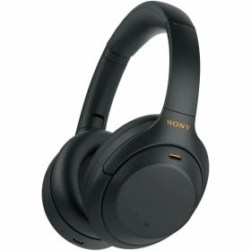 ＼500円クーポン／ソニー SONY ワイヤレスノイズキャンセリングヘッドホン WH-1000XM4 ブラック Bluetooth ヘッドホン LDAC対応 ハイレゾ対応 アダプティブサウンドコントロール 外音取り込み Speak to Chat Alexa対応 折りたたみ 密閉型 オーバーイヤー 高音質 ノイキャン