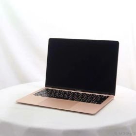 【中古】Apple(アップル) MacBook Air 13.3-inch Mid-2019 MVFN2J／A Core_i5 1.6GHz 8GB SSD256GB ゴールド 〔10.15 Catalina〕 【258-ud】
