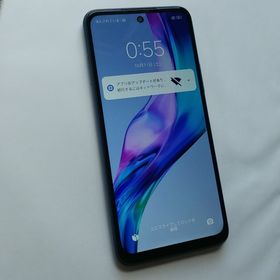 シャオミ(Xiaomi)のRedmi Note 10T A101XM 64GBアジュールブラック 中古品(スマートフォン本体)