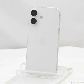 ソフマップ 〔中古品〕 iPhone16 128GB ホワイト MYDR3J／A SIMフリー【258】