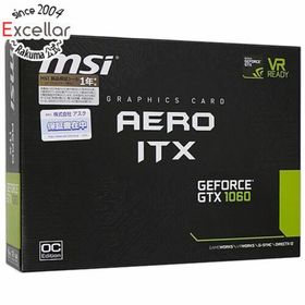 エムエスアイ(msi)のMSI製グラボ GTX 1060 AERO ITX 6G OC PCIExp 6GB 元箱あり(PC周辺機器)