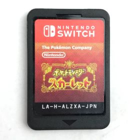 【中古美品】 ポケットモンスター スカーレット ソフトのみ Nintendo Switch ニンテンドースイッチ ソフト 動作確認済 [CERO区分_A / 全年齢対象商品] 【029-260118-io-30-fuz】