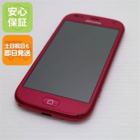 フジツウ(富士通)の新品同様 F-01L らくらくスマートフォン me ピンク M111(スマートフォン本体)