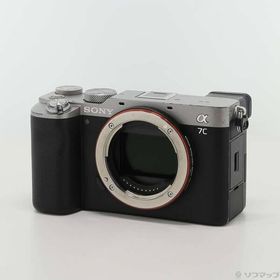 〔中古〕SONY(ソニー) α7C ボディ シルバー〔258-ud〕