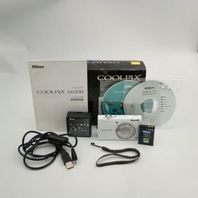 Nikon COOLPIX S6200 White コンパクトデジタルカメラ