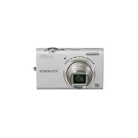 Nikon デジタルカメラ COOLPIX (クールピクス) S6200 ナチュラルホワイト S6200W(中古品)