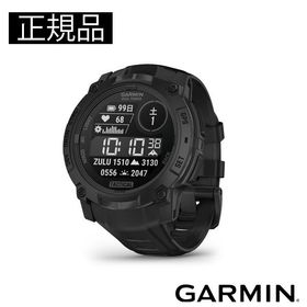 GARMIN ガーミン Instinct 3 010-02935-80 Dual Power Tactical 50mm タフネスGPSウォッチ スマートウォッチ 登山 トレッキング ソーラー 正規輸入品 爆買