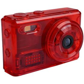 SAC CONNECT オリジナルコンパクトデジタルMINIカメラ クリアレッド SMC01-TRD