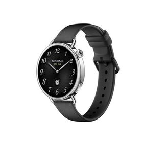 Xiaomi(シャオミ) Xiaomi Watch S4 41mm ブラック スマートウォッチ フッ素ゴムストラップ バンドの調節：約120〜190mm