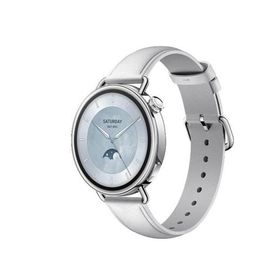 Xiaomi(シャオミ) Xiaomi Watch S4 41mm ホワイト スマートウォッチ レザーストラップ バンドの調節：約120〜190mm