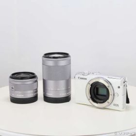 ソフマップ 〔中古品〕 EOS M100 ホワイト ダブルズームキット【276】