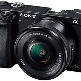 ソニー ミラーレス一眼 α6000 パワーズームレンズキット E PZ 16-50mm F3.5-5.6 OSS ブラック ILCE-6000L B