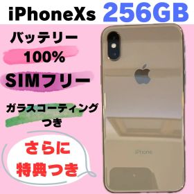 iPhone Xs 256GB SIMフリー バッテリー100% #1201