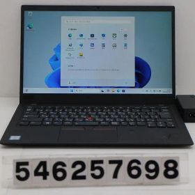 Lenovo ThinkPad X1 Carbon 6th Gen Core i7 8650U 1.9GHz/16GB/256GB(SSD)/14W/WQHD(2560x1440)/Win11 【546257698】