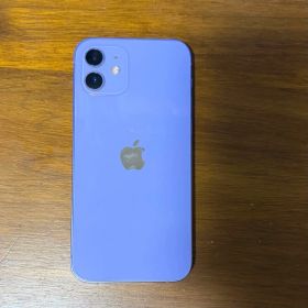 iPhone 12 パープル 64GB SIMフリー（バッテリー82% / 箱）