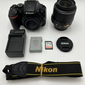 【動作確認済】Nikon D5600 AF-S DX 18-55mm VR 標準ズームレンズキット