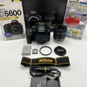 【動作確認済】Nikon D5600 AF-P 18-55mm VR レンズキット