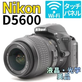 【光学・液晶 極美品】Nikon D5600 WiFiモデル スマホ転送