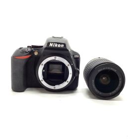 【全額返金保証】【最速発送】Nikon デジタル一眼 D5600 18-55 VR レンズキット 美品 動作確認済