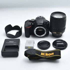 B#11557 T Nikon デジタル一眼レフカメラ D5600 18-140 VR レンズキット ブラック D5600LK18-140BK