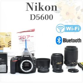 コメント割引あり！✨軽量 超高画質✨ニコン D5600✨初心者さん◎ 一眼レフ