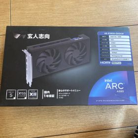 玄人志向 グラボ外箱 IntelARC A580