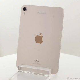 【中古】Apple(アップル) iPad mini 第6世代 64GB ピンク MLWL3J／A Wi-Fi 【305-ud】