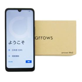 【FCNT】FCNT『arrows We2 / 6.1inch / 64GB / SIMロック解除済 ドコモ / ネイビーグリーン』F-52E(NA) 2024年8月発売 スマートフォン 1週間保証【中古】