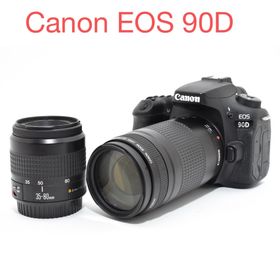 キヤノン(Canon)のデジタル一眼レフカメラCanon EOS 90D標準&望遠ダブルレンズセット(デジタル一眼)