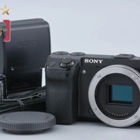 【中古】SONY ソニー α NEX-7 ブラック ミラーレス一眼カメラ シャッター回数僅少