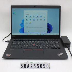 Lenovo ThinkPad X13 Gen1 Ryzen 5 Pro 4650U 2.1GHz/8GB/256GB(SSD)/13.3W/FHD(1920x1080)/Win11 【56A255090】