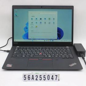 Lenovo ThinkPad X13 Gen1 Ryzen 5 Pro 4650U 2.1GHz/8GB/256GB(SSD)/13.3W/FHD(1920x1080)/Win11 【56A255047】