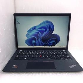 ★[Windows11] 13.3型ノート Radeon Vega 7 Lenovo ThinkPad X13 Gen2 (6コア Ryzen 5 Pro 5650U 2.3GHz/8GB/SSD 256GB/Wi-Fi/Webカメラ)
