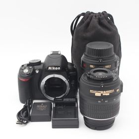 ニコン(Nikon)のNikon D3100 ダブルズームキット(18-55,55-200) ブラック(デジタル一眼)