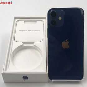 爆速発送iPhone12 mini 64GB ブルー MGAP3J/A AU版SIMフリー 訳あり品