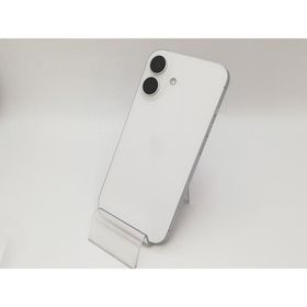 【中古】Apple docomo 【SIMフリー】 iPhone 16 128GB ホワイト MYDR3J/A【アリオ倉敷】保証期間１ヶ月【ランクB】
