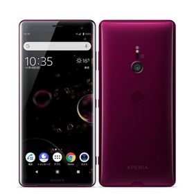 ソニー(SONY)のSOV39 XPERIA XZ3 ボルドーレッド SIMフリー 本体 au Aランク スマホ ahamo対応 アハモ ソニー 【送料無料】 sov39rd8mtm(スマートフォン本体)