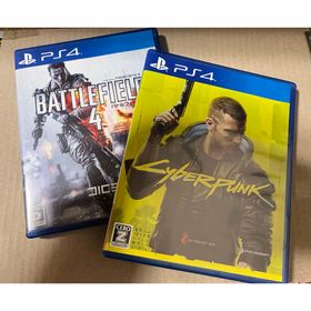 プレイステーション4(PlayStation4)のPS4 サイバーパンク2077 バトルフィールド4(家庭用ゲームソフト)