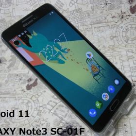 SC-01F GALAXY Note3 Android11 SIMフリー