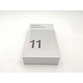 【未使用】Oppo ymobile 【SIMフリー】 OPPO Reno11 A コーラルパープル 8GB 128GB【ECセンター】保証期間３ヶ月