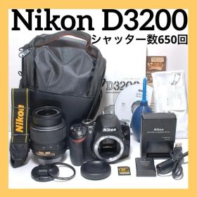 美品✨簡単操作✨Nikon D3200✨シングルレンズ✨初心者向け✨少シャッター
