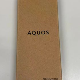 新品未使用品 docomo SIMフリー AQUOS wish3 SH-53D グリーン