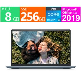 新品 Dell 15型 Inspiron 15 Core i5・8GBメモリ・256GB SSD・Windows 11 ノートパソコン ノートPC Win11 Wi-Fi wifi Webカメラ Bluetooth 8g256gintel 指紋認証 ミストブルースパークル Office2019