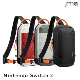 ニンテンドー スイッチ 2 専用 ボディバッグ Switch 2 モデル対応 スイッチ ショルダーバッグ Proコントローラー アダプター アクセサリー 収納可能 ゲームカードスロット EVAプロテクション Nintendo Switch 2 専用 持ち運び ショルダー ボディバッグ 長さ調節可能