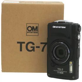 【OM SYSTEM】OMデジタルソリューションズ『Tough TG-7 / ブラック』2023年10月発売 コンパクトデジタルカメラ 1週間保証【中古】