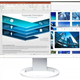 EIZO(エイゾー) EV2480-ZWT 液晶ディスプレイ 23.8型/1920×1080/HDMI、DisplayPort、USB Type-C/ホワイト/スピーカー：あり