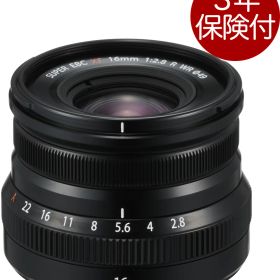 [3年保険付]富士フィルム フジノンレンズ Fujifilm F XF16mmF2.8 R WR Black Xマウント24mm相当広角単焦点レンズ ブラック [02P05Nov16]