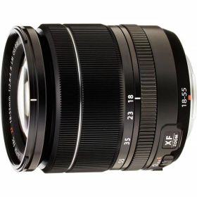【中古】フジフィルム FUJIFILM 標準ズームレンズ XF18-55mmF2.8-4 R OIS